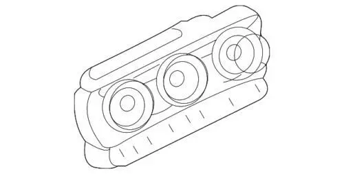 Genuine Ford 2006-2007 MKZ Zephyr Temperature Dash Control Unit 6H6Z-19980-CD