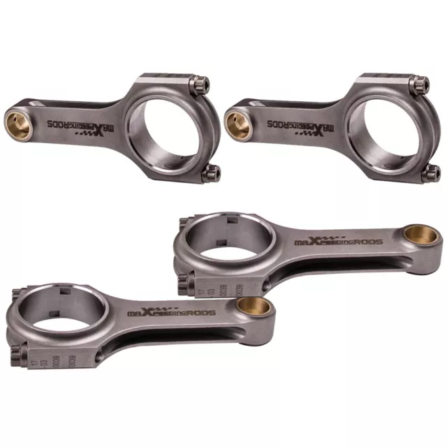 4 barre di collegamento forgiate EN24 4340 + ARP2000 per Ford Escort RS2000 MK5 MK6 2,0L
