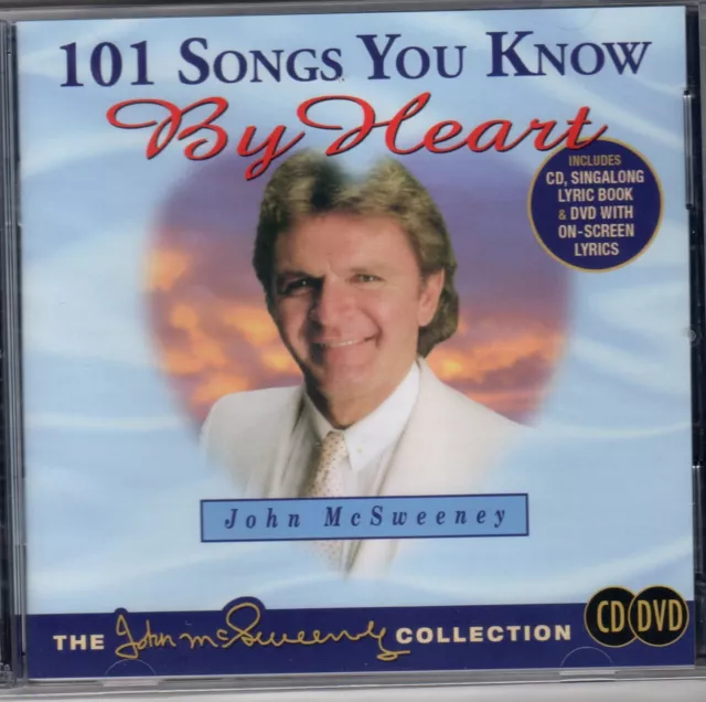 JOHN McSWEENEY Sing-along DVD Bonus CD "101 SONGS YOU KNOW BY HEART" - REGION 4