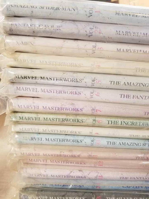 Marvel Masterworks Hardcover HUGE Lot Vol 1-27 Xmen Spiderman Thor Avengers Hulk 2