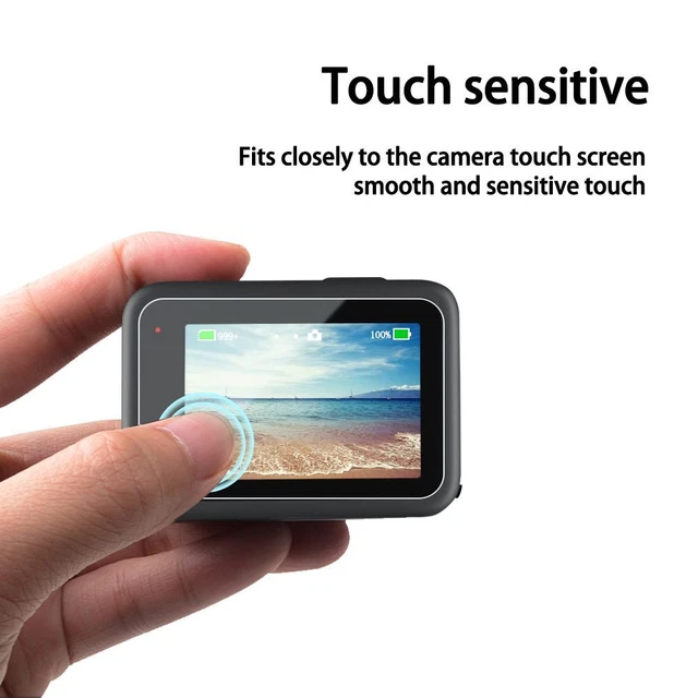 Film protecteur Verre trempé Protecteur d&#39;écran For GoPro Hero 10 Black 3