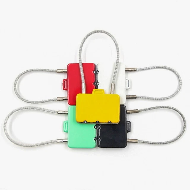 Zinc Alloy Combination Lock Hardware Lock New Padlock  Suitcase Bag 3