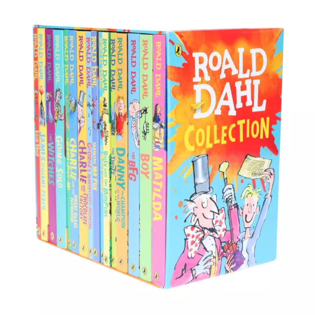 Roald Dahl Collection 16 Books Box Set - Ages 7-9 - Paperback