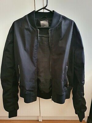 Mens Asos Quirky Cropped Bomber Jacket Size Small