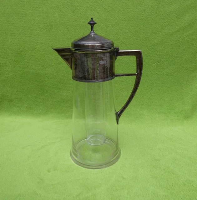 APS Transparente Karaffe 1,6 L – Mit Aromadichtem Schraubdeckel, Aus Kunststoff, 31,5 Cm Hoch