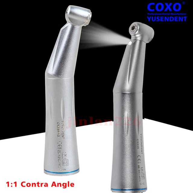 Pièce à Main Dentaire COXO 20:1 - Contre-Angle à Fibre Optique Droite Pour Implant | Neuf Pour Chirurgie Dentaire
