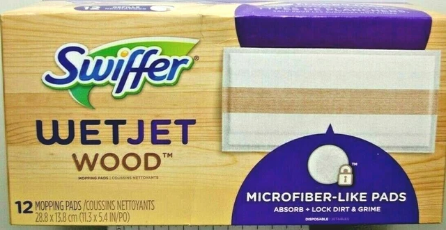 Swiffer WETJET Wood Mopping Pads 12 ct. NIB