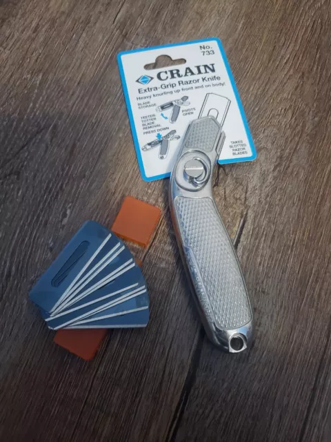 Crain 726 Pivoting Carpet Knife