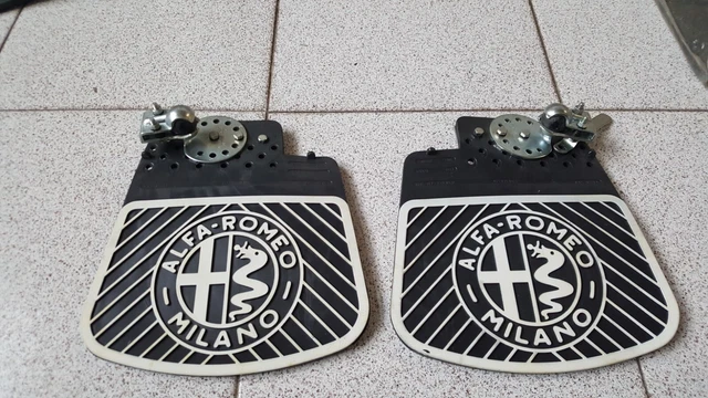 Jeu De Bavettes (protège-boue) Avant/arrière Pour Alfa Romeo Alfasud - Réf. Schonek 950542 - Neuf