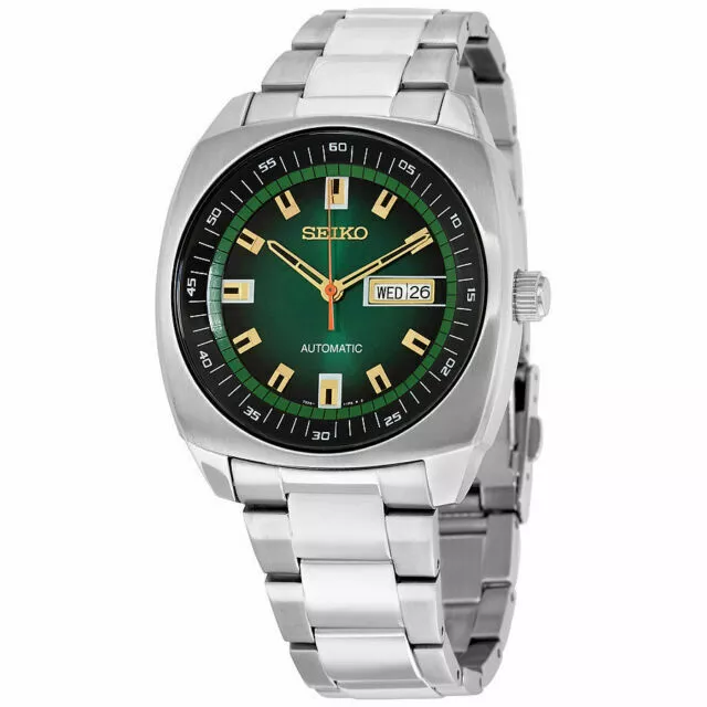 Seiko Recraft Green Men's Watch - SNKM97