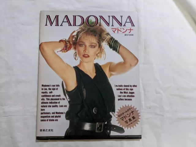 Madonna Japan Photo book/Poster