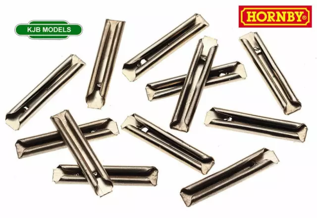 BNIB OO Gauge Hornby R910 Fishplates - Rail Joiners (Pack of 12)