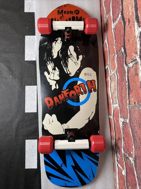 スケートボード Madrid Bill Danforth Misfits Reissue Madrid Bill Danforth 80s Reissue Skateboard Deck