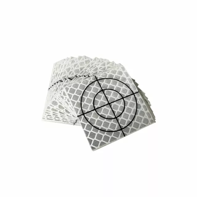 100Pcs Reflector Sheet 30X30 Mm Reflective Tape Target