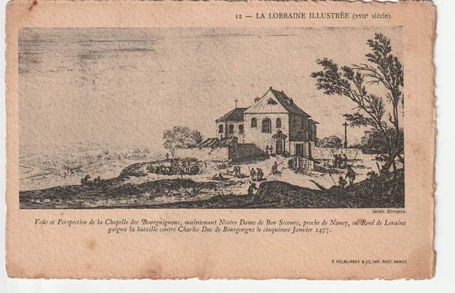 NANCY - CPA 54 - Série le Vieux NANCY - Bon Secours - série Lorraine illust