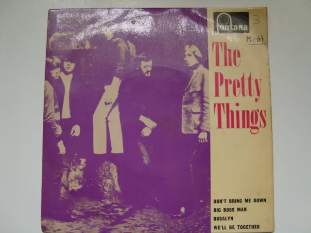 THE PRETTY THINGS - THE PRETTY THINGS EP - VINYL EP - Fontana TE 17434