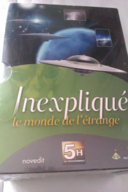 Coffret 5 DVD "INEXPLIQUÉ Le Monde De L'Étrange"  NEUF SOUS BLISTERUMD (Zone 2) 2