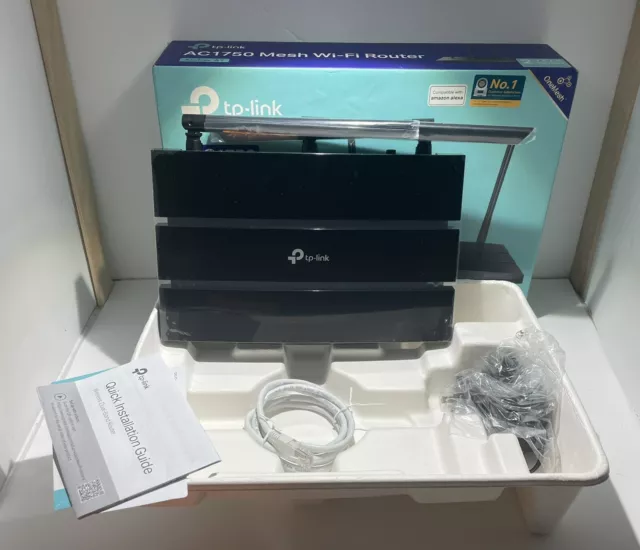 TP-Link AC1750 Smart WiFi Router (Archer A7) Dual Band Gigabit Wireless Internet