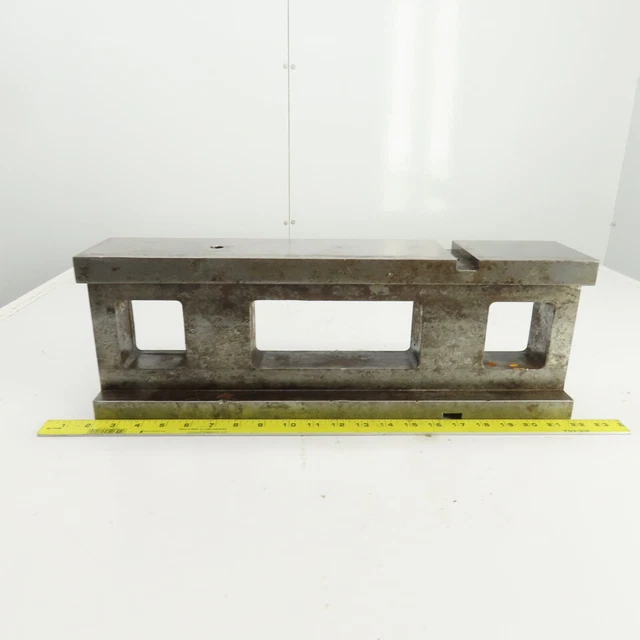 Steel Parallel/Riser Machinist Block 20" L x 4" W x 7" H x 1" Thick