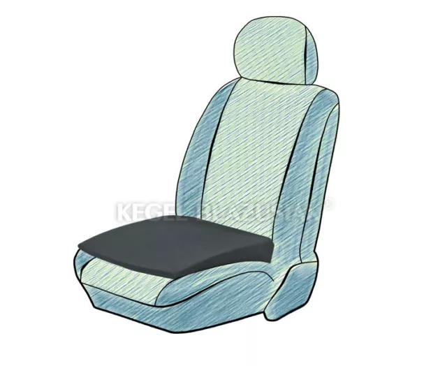 Deluxe Support Cushion Seat Wedge Height Booster Foam  Car Office Home Adult
