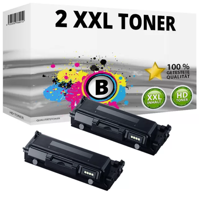 2x XXL cartouche toner D204E pour Samsung Sl M4025 M3875 M3325 M3825 lot de Neuf