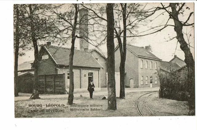 CPA- Carte Postale - Belgique-Bourg Leopold Camp de Beverloo Vue dans le Parc