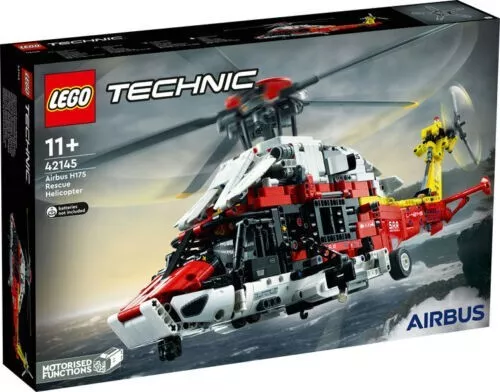 Lego Technic Elicottero Di Salvataggio Airbus H175 11+ Anni 2001 Pezzi Art 42145