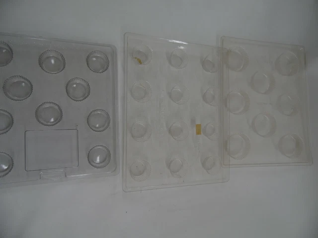 Vintage GRADUATION DIY CANDY MOLD TRAYS Chocolate Soap Plaster peanut butter cup