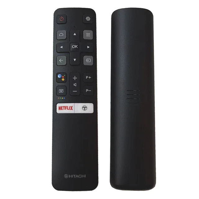 Télécommande Hitachi Pour TV 43HB6T62U - Noire - Sans Fil - Portée 5-10 M - Neuf Sous Emballage - Garantie 3 Mois