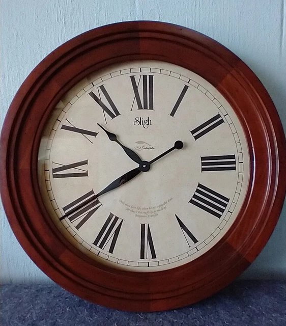 BOB TIMBERLAKE 28 inch Wall Clock by Sligh Cherry 399.00 PicClick