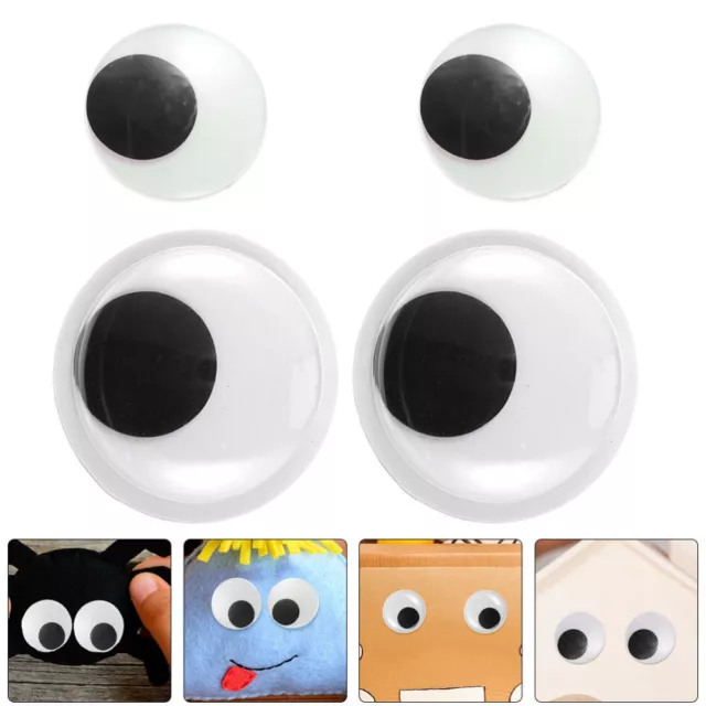 1 Set  Wiggle Augen Googly Augäpfel Puppe Machen Augen Diy Wiggly