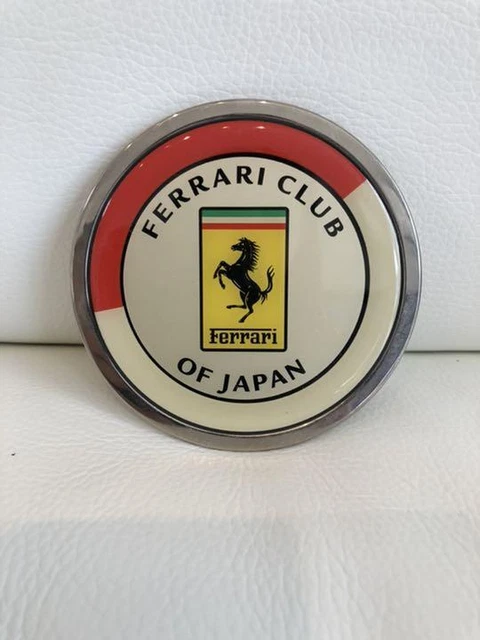 FCJ Ferrari Club Japan Food Emblem Members Only Supplies Not For Sale
