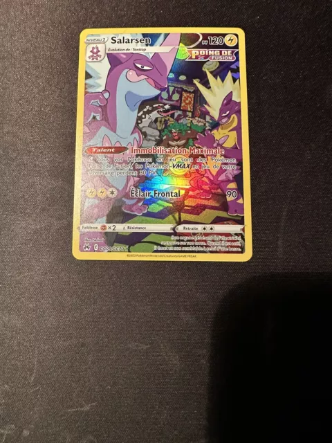 Carte Pokémon - Salarsen GG09/GG70 - EB12.5 Zénith Suprême - Neuf FR Ultra Rare
