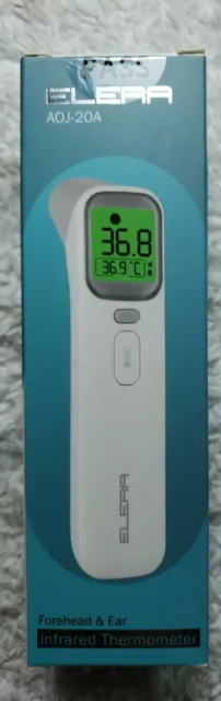 Infrared Forehead Thermometer for s, ELERA No Touch. New. Sealed. Unopened box.