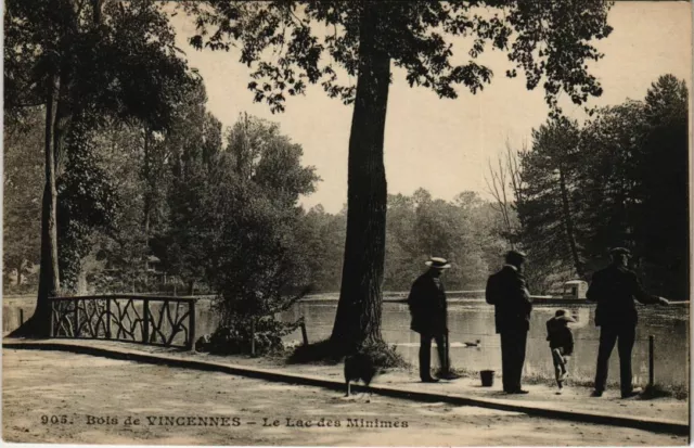CPA Bois de VINCENNES Le Lac des Minimes (65707)