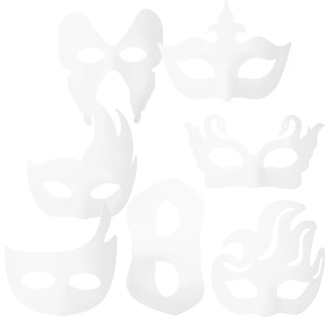 mardi gras blank masks