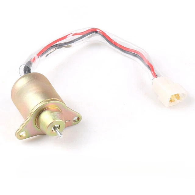 FUEL SHUT OFF Solenoid Valve Shutdown For Yanmar Synchro Start 1503ES