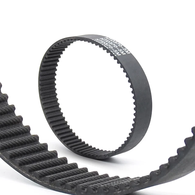 BLACK RUBBER GEAR Timing Belt HTD5M Transmission Drive Belt Width15mm