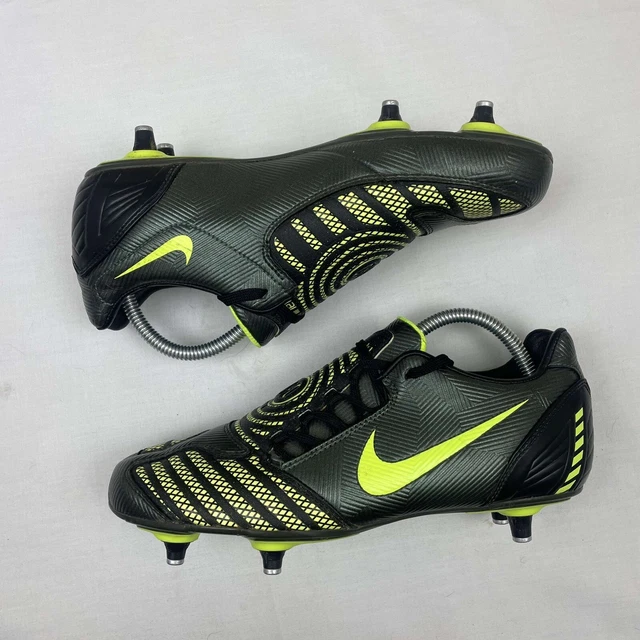 NIKE T90 LASER II Football Boots. Black Green. Size 7 Uk Excellent condition 45.00 PicClick UK