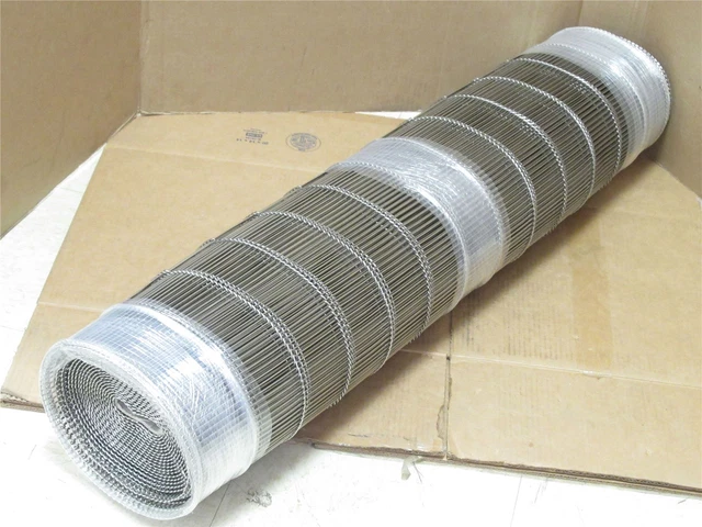 228649 New-No Box; Marel 770005058 Wire Mesh Belt; 40-1/2"W x 15'L