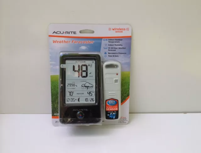 AcuRite Multi-Room Weather Station with Wireless Indoor/Outdoor Thermometer  and Digital Color Display with Weather Forecaster (02082M), Full Color