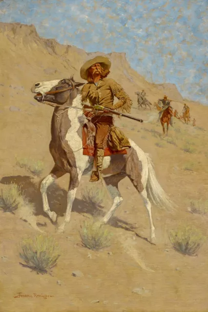 The Scout by Frederic Remington Vintage Western Giclee Art Print + Ships Free