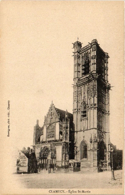 CPA AK CLAMECY - Church of St. Martin (517970)