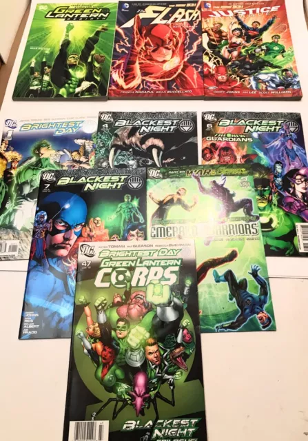 The Flash vol 1: /Green Lantern Rebirth /Justice League Vol 1 New 52! DC Comics