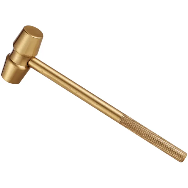Martillos de cobre de escritorio Orament Hammer modelo útil novedad mazo de cobre -figura