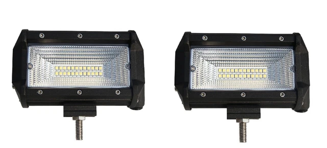 2 X Feux De Travail LED 24W - Pour Camions Scania, DAF, MAN, Renault, Volvo - Neuf