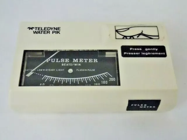 Teledyne Instruments Analyzer Vintage Unique Finger Pulse Meter EUC in Case