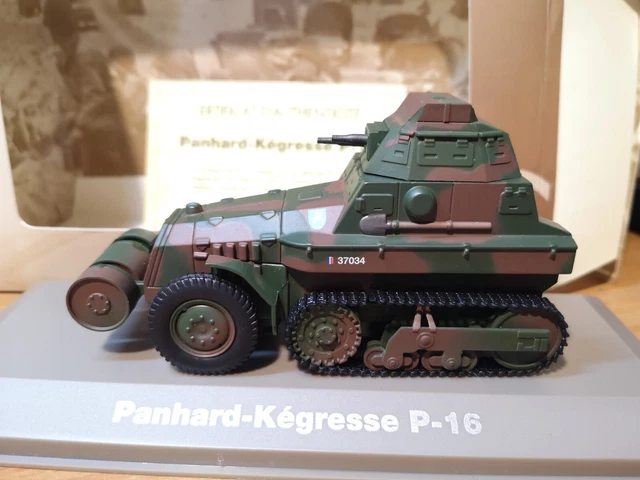 FLOZ – Panhard-Kégresse P-16 – Demi-Piste 1/43 – Modèle Moulé Sous Pression – Collection – 10,9 Cm – Dès 14 Ans