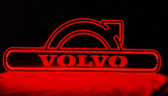 For VOLVO TRUCK Interior Cabin LED Emblem 24V / RED