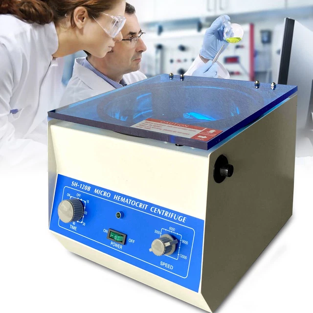 ELECTRIC MICROHEMATOCRIT HIGH-SPEED Centrifuge Hematocrit ...